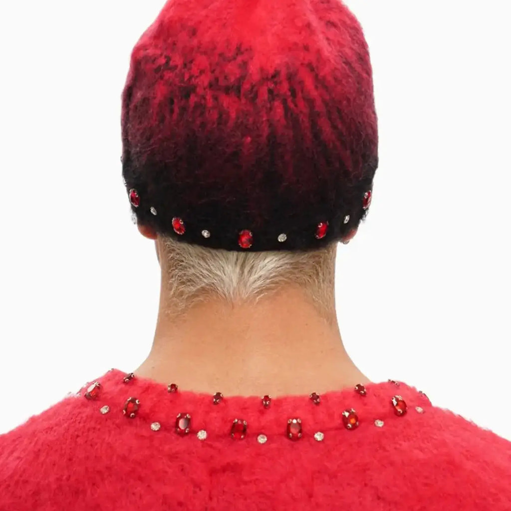 Bonnet en mohair Triage