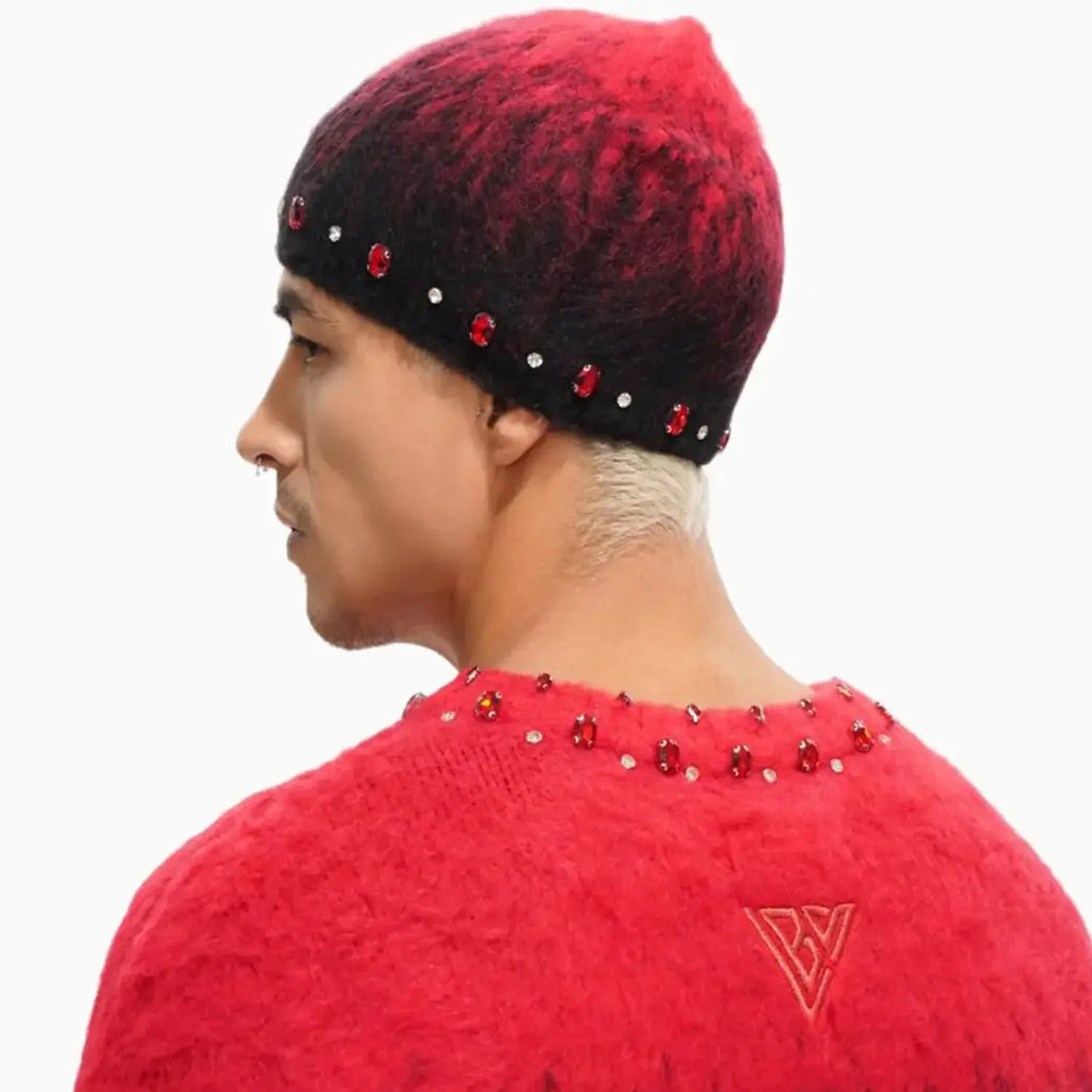 Bonnet en mohair Triage