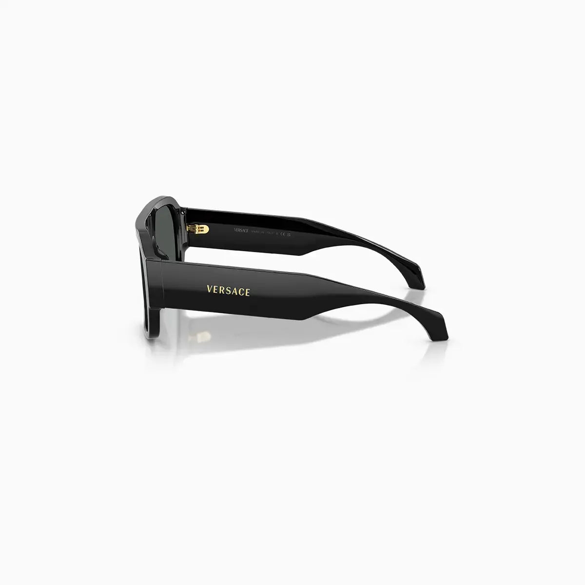 Versace Black Dark Grey Sunglasses