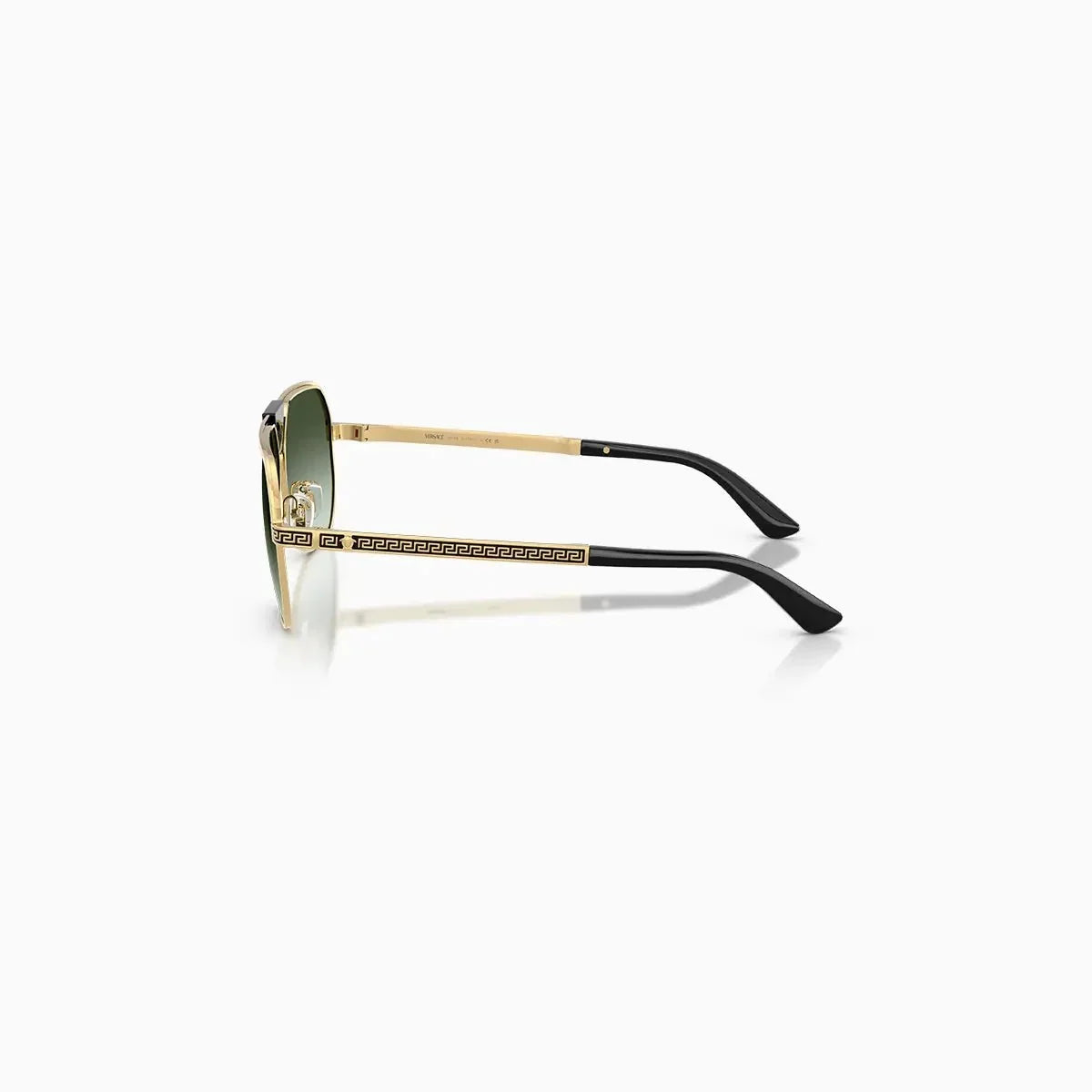 Versace Gold Green Gradient Sunglasses