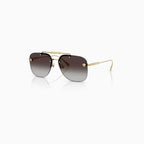 Gafas de sol Versace degradado gris dorado