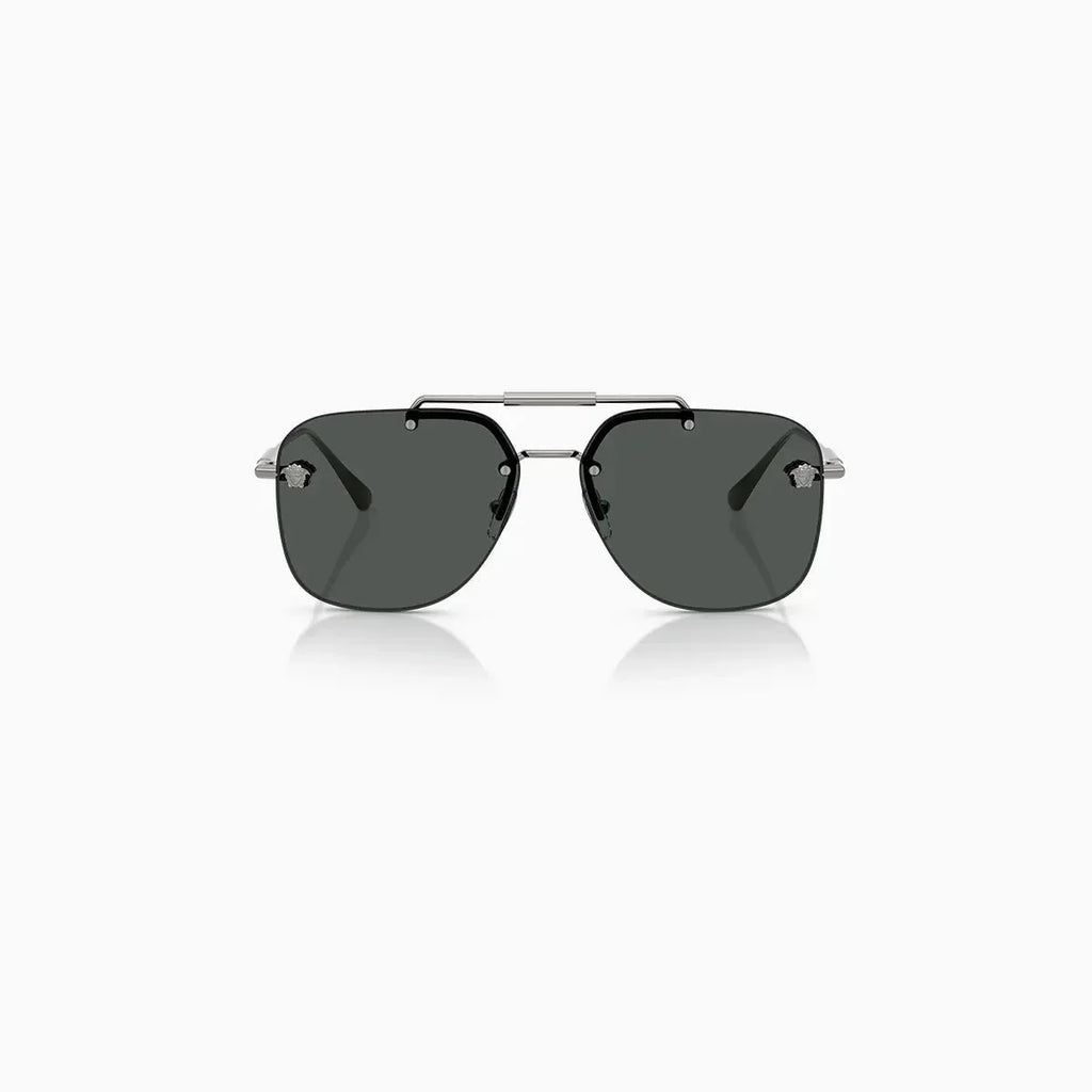 Lunettes de soleil pour femme gris anthracite