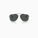 Lunettes de soleil pour femme gris anthracite