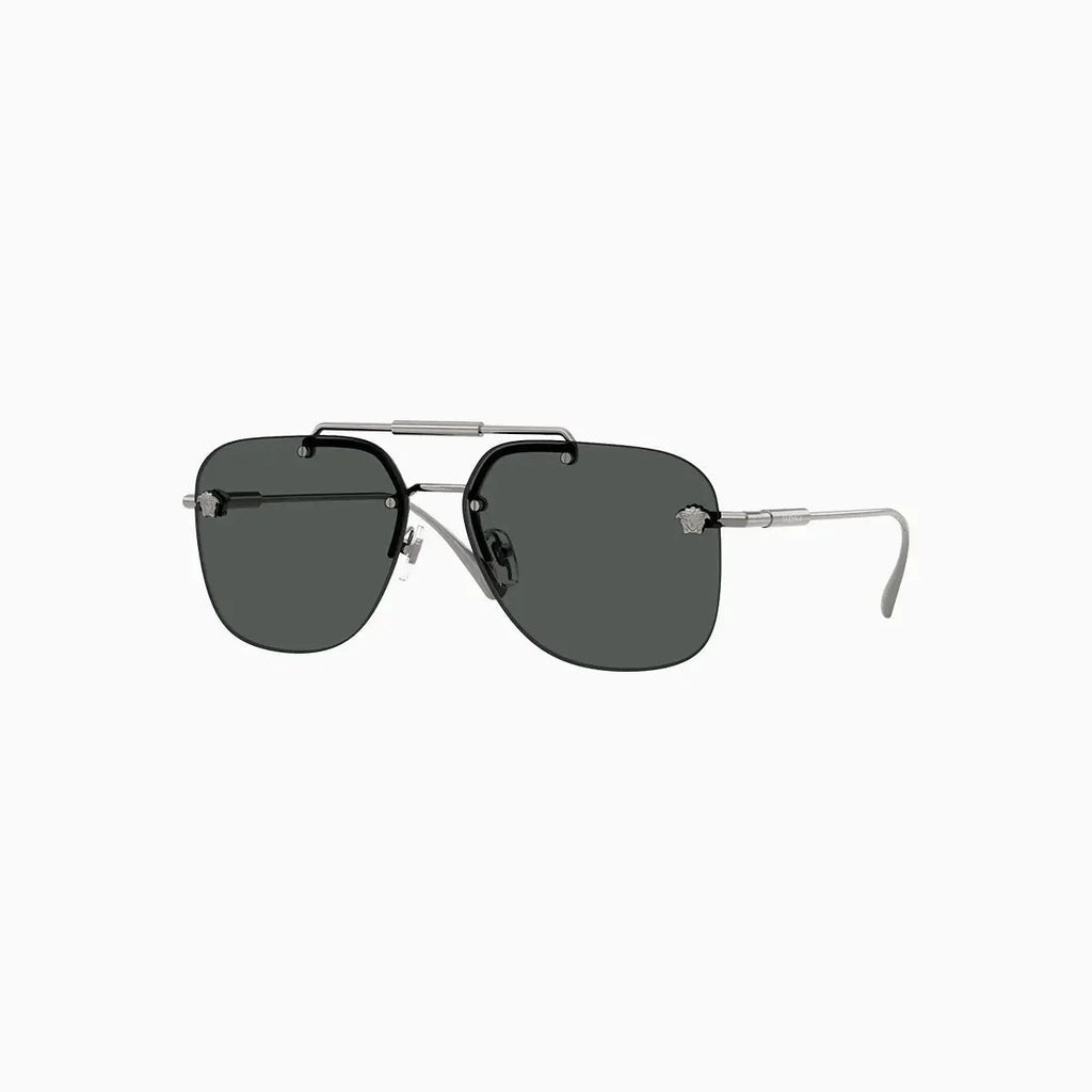 Lunettes de soleil pour femme gris anthracite