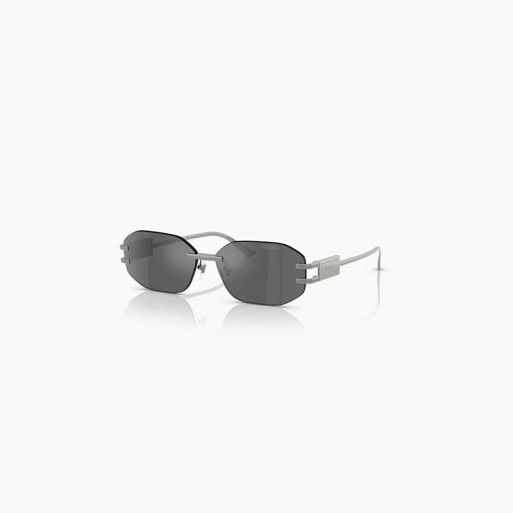 Women's Versace Grey Silver Sunglasses