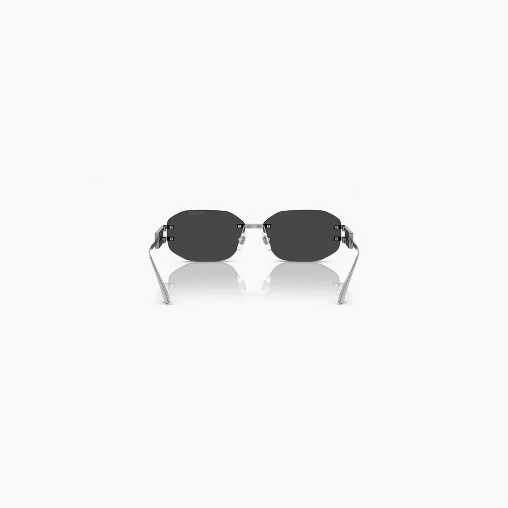Women's Versace Grey Silver Sunglasses