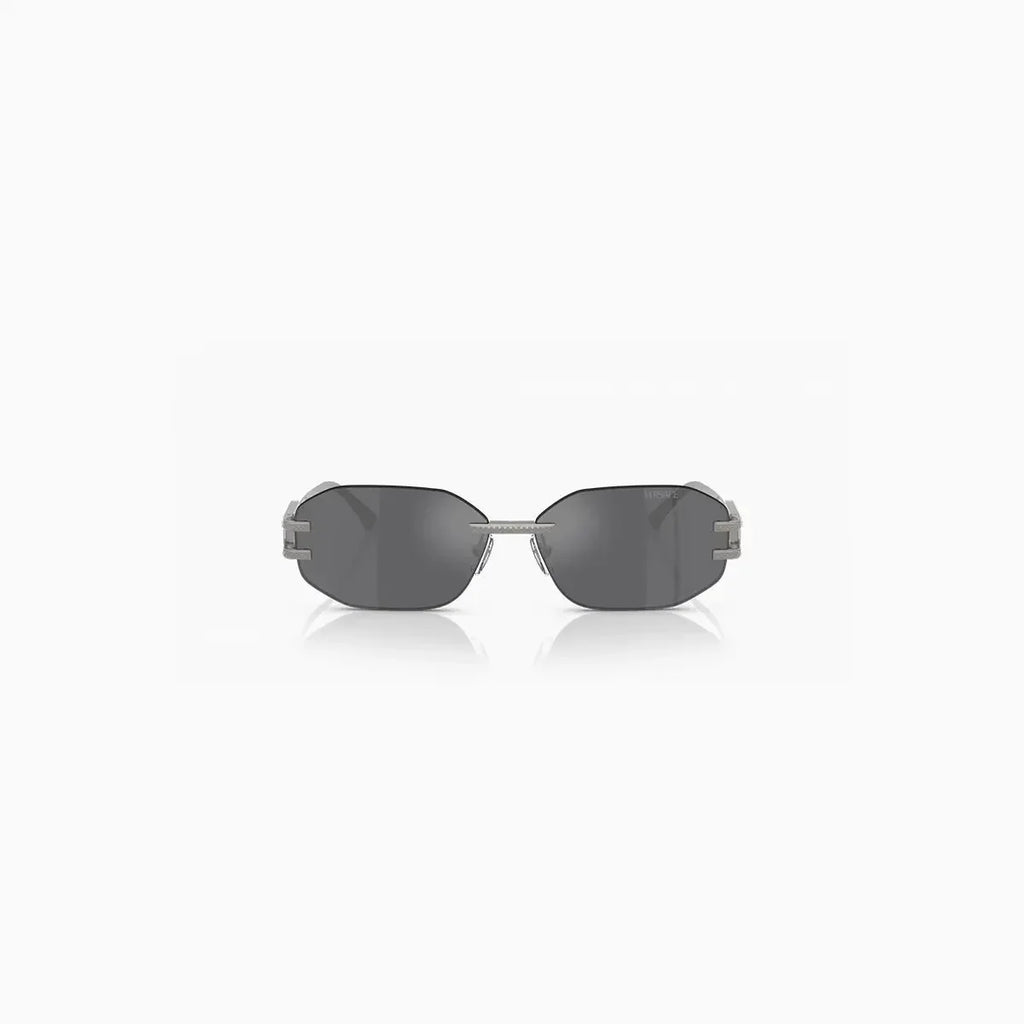 Women's Versace Grey Silver Sunglasses
