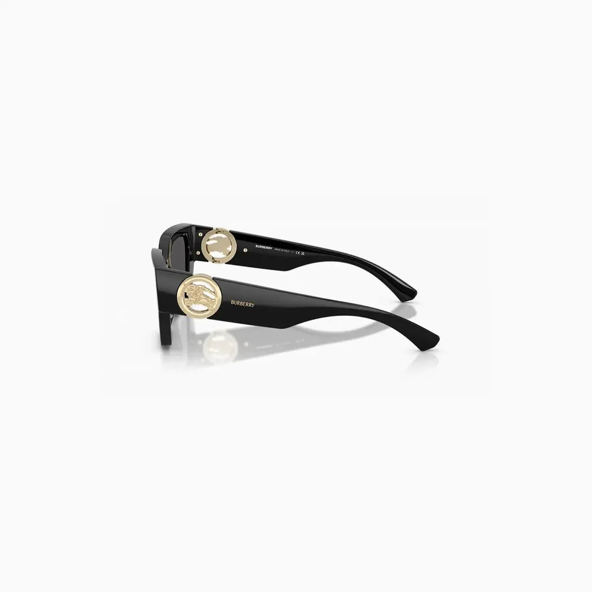 Women's Burberry Black Dark Grey Sunglasses