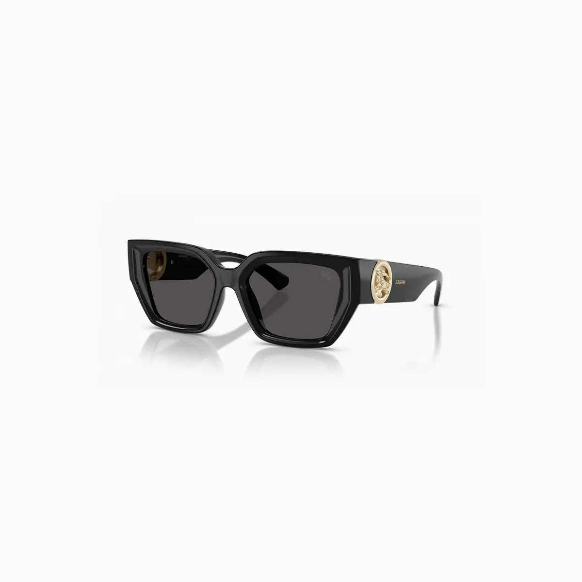 Women's Burberry Black Dark Grey Sunglasses