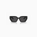 Women's Burberry Black Dark Grey Sunglasses