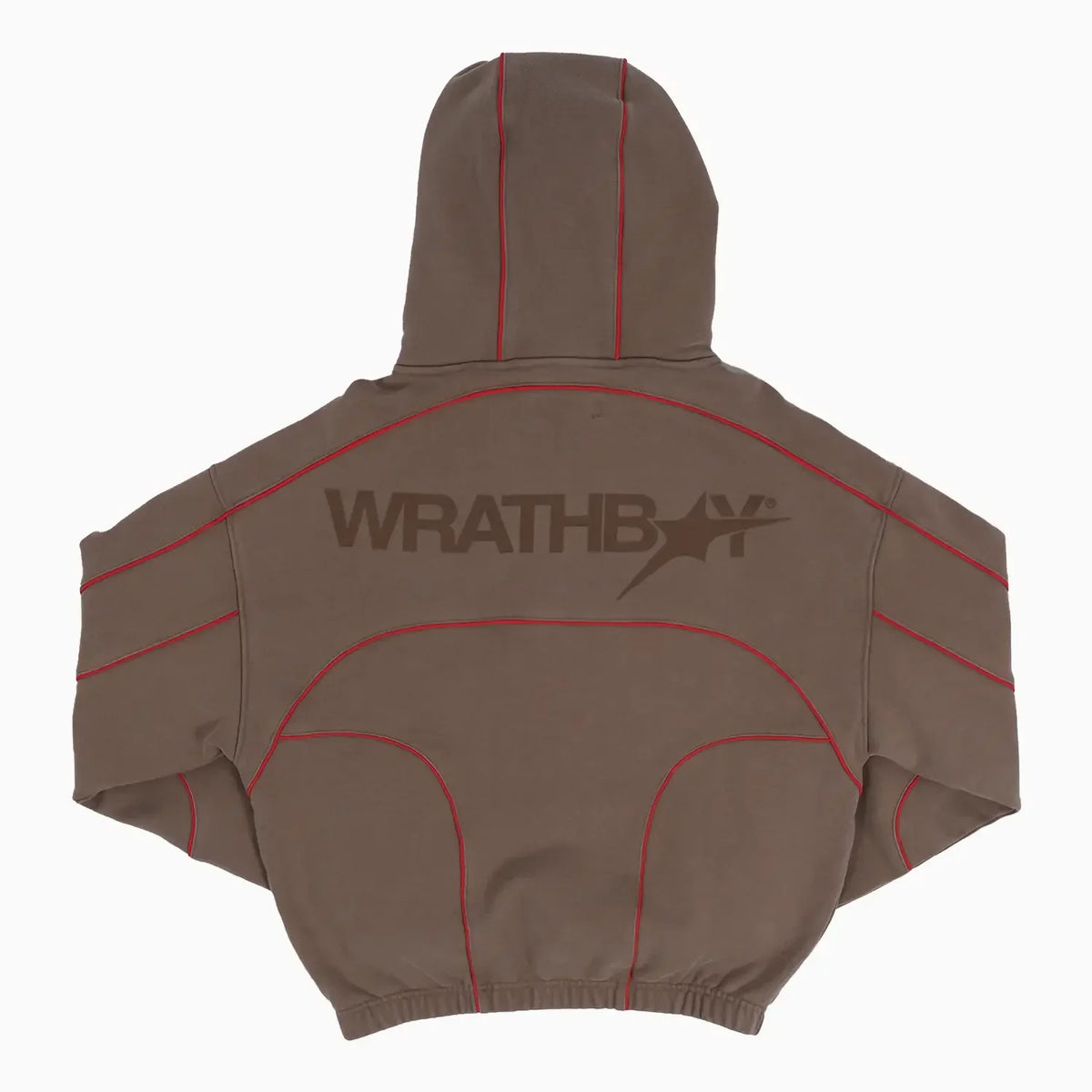 Men's WRATHBOY Earth Tone Streetwear Hoodie Jogger Set